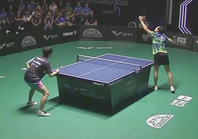 中国选手3比0完胜韩国新星晋级决赛 距夺冠仅一步之遥